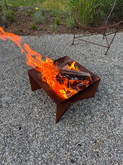 Geometric Firepit