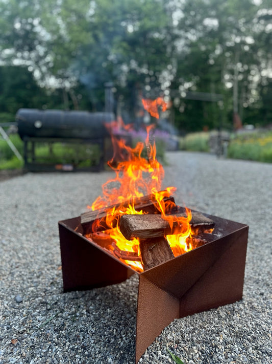 Geometric Firepit