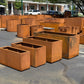 Rectangular Corten Planter